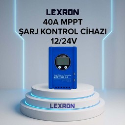 Lexron 40A Mppt Şarj Kontrol Cihazı Lexron 40A Mppt Şarj Kontrol Cihazı
